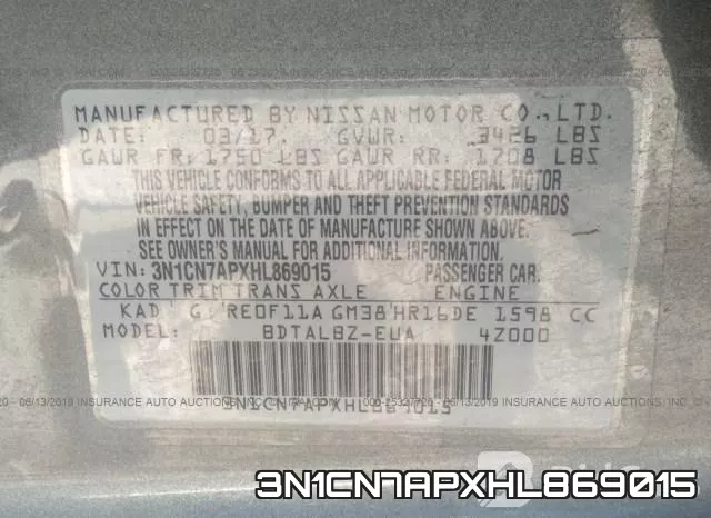 3N1CN7APXHL869015 фото 10