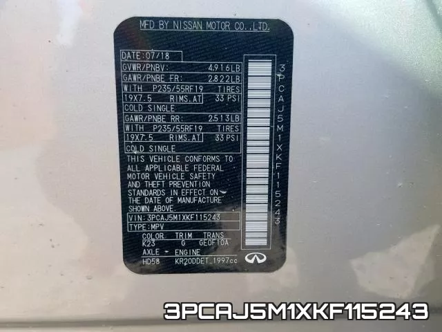 3PCAJ5M1XKF115243 фото 2