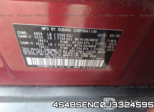 4S4BSENC0J3324595 фото 10
