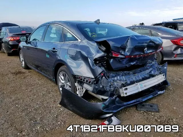 4T1B21FB8KU007089 фото 4