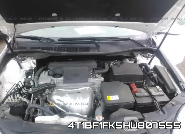 4T1BF1FK5HU807555 фото 2