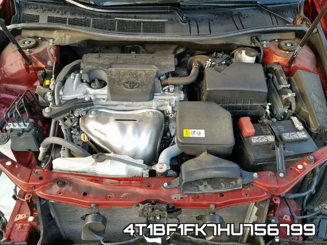 4T1BF1FK7HU756799 фото 8