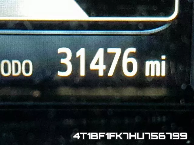 4T1BF1FK7HU756799 фото 9