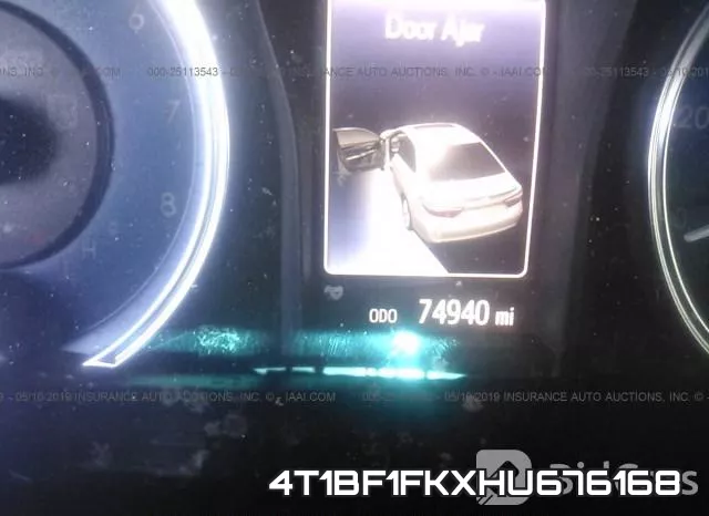 4T1BF1FKXHU676168 фото 8