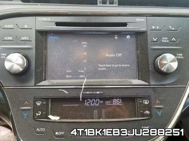 4T1BK1EB3JU288251 фото 10