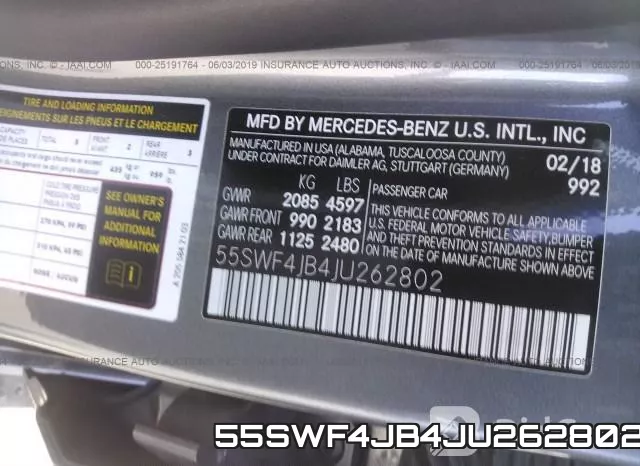 55SWF4JB4JU262802 фото 10