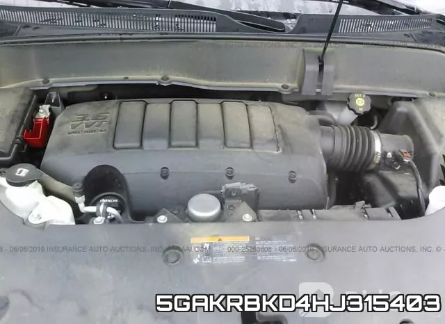 5GAKRBKD4HJ315403 фото 2
