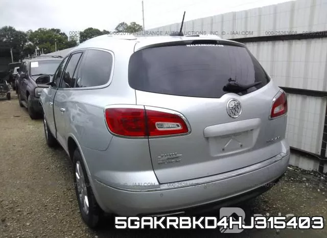 5GAKRBKD4HJ315403 фото 4