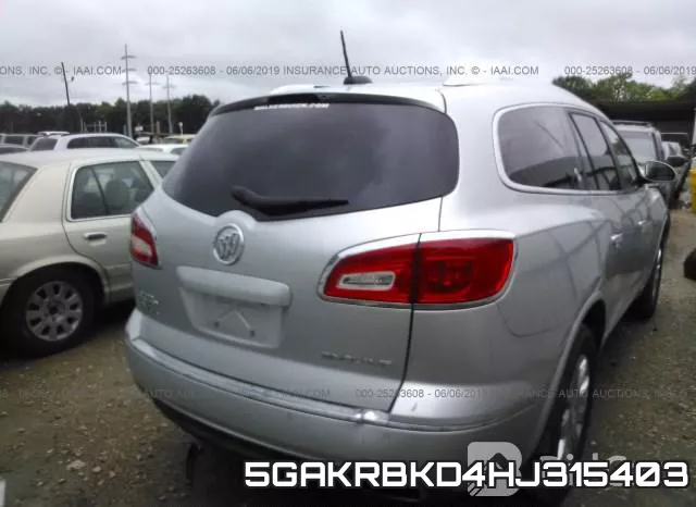5GAKRBKD4HJ315403 фото 5