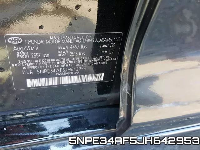 5NPE34AF5JH642953 фото 2