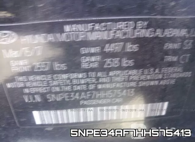 5NPE34AF7HH575413 фото 10