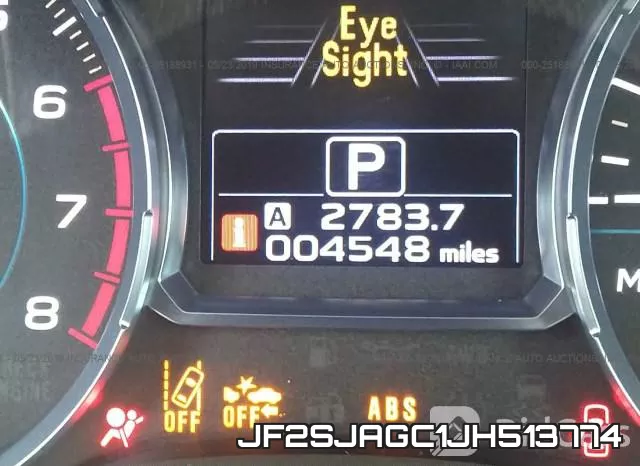 JF2SJAGC1JH513774 фото 8