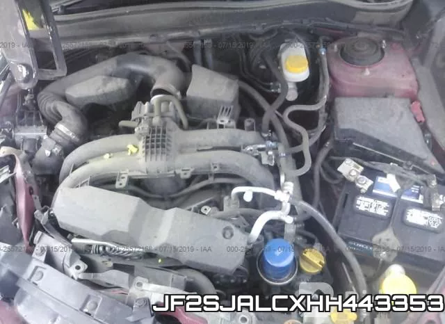JF2SJALCXHH443353 фото 2