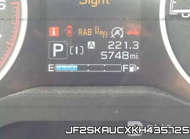 JF2SKAUCXKH435725 фото 8