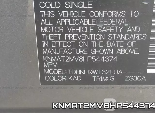 KNMAT2MV8HP544374 фото 10