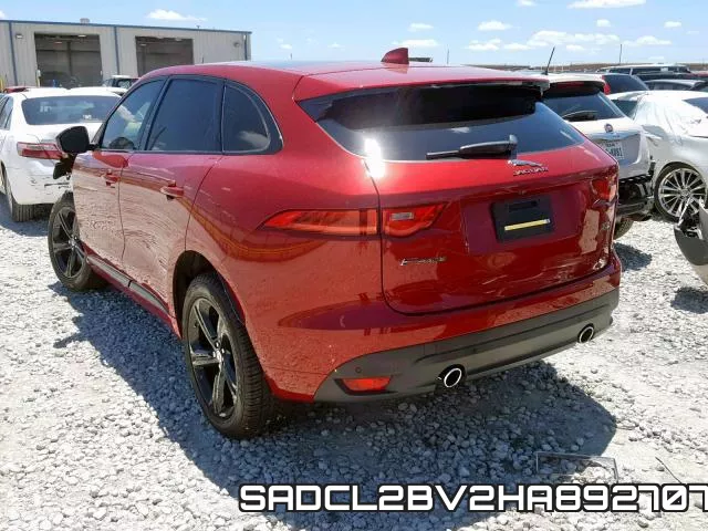 SADCL2BV2HA892707 фото 4