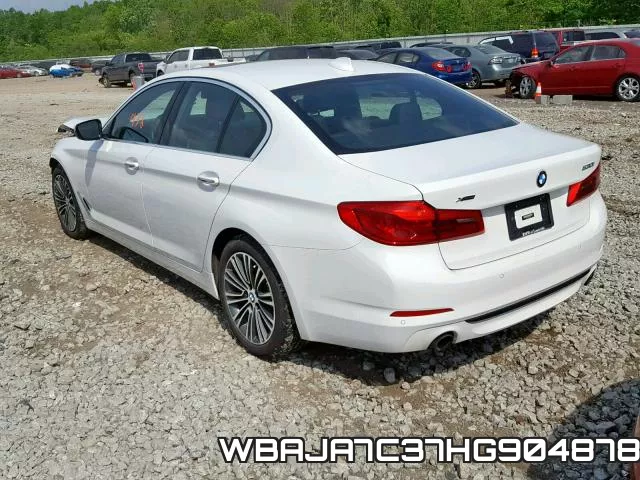 WBAJA7C37HG904878 фото 4