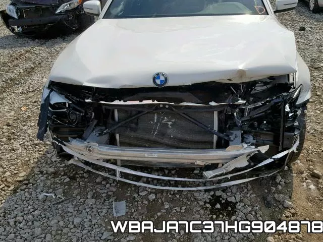 WBAJA7C37HG904878 фото 8