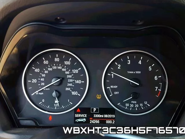 WBXHT3C36H5F76570 фото 9