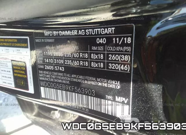 WDC0G5EB9KF563903 фото 10