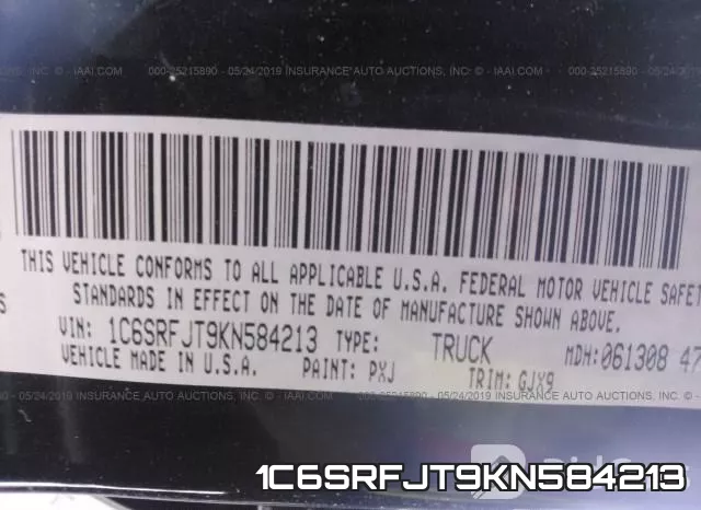 1C6SRFJT9KN584213 фото 10