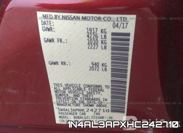 1N4AL3APXHC242710 фото 10