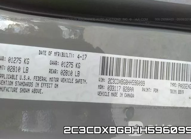 2C3CDXBG8HH596099 фото 10