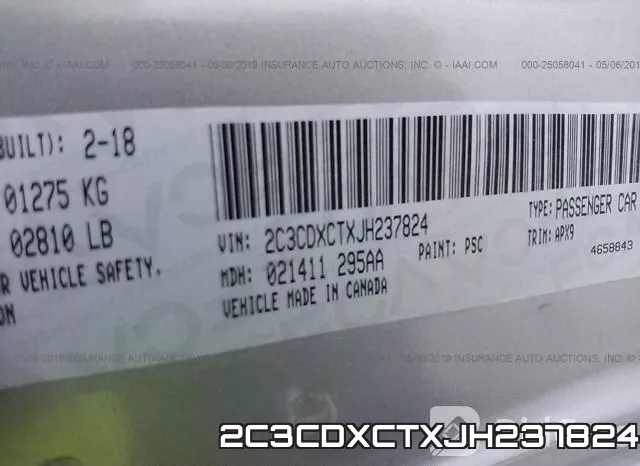 2C3CDXCTXJH237824 фото 10