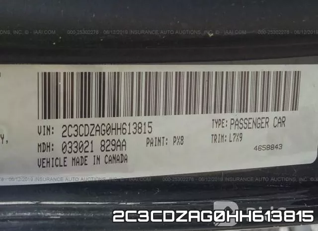 2C3CDZAG0HH613815 фото 10
