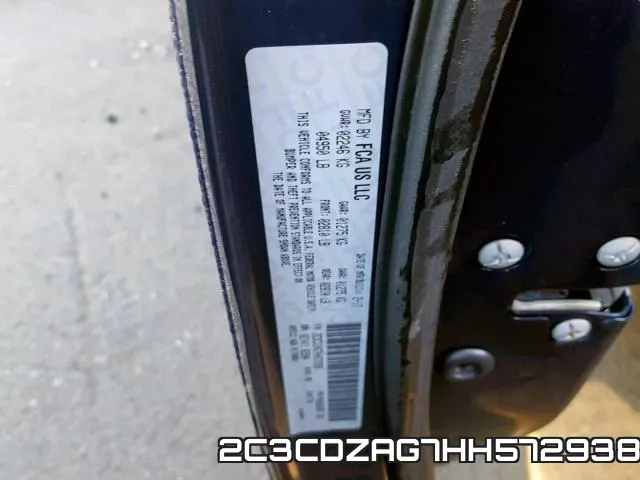 2C3CDZAG7HH572938 фото 2