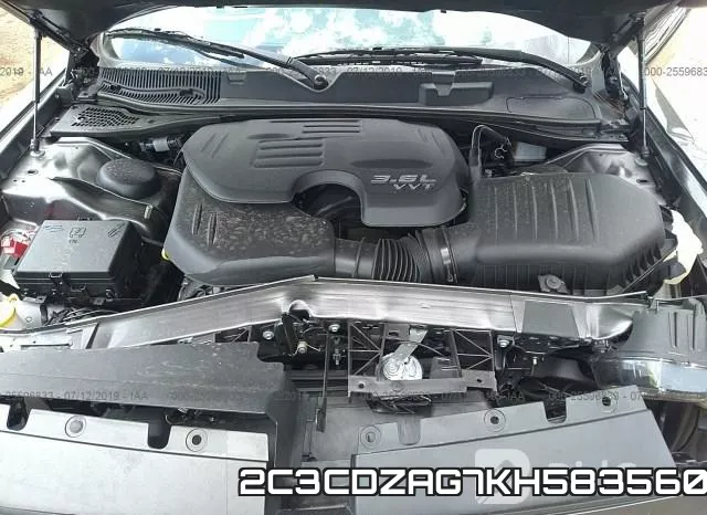 2C3CDZAG7KH583560 фото 2