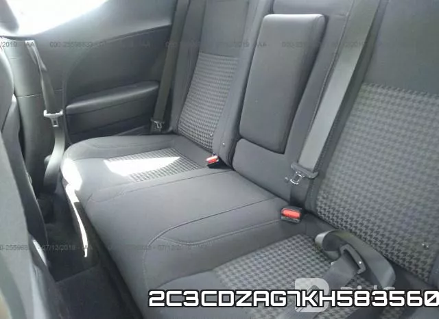 2C3CDZAG7KH583560 фото 9