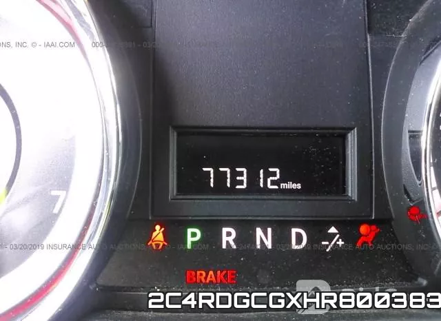 2C4RDGCGXHR800383 фото 8