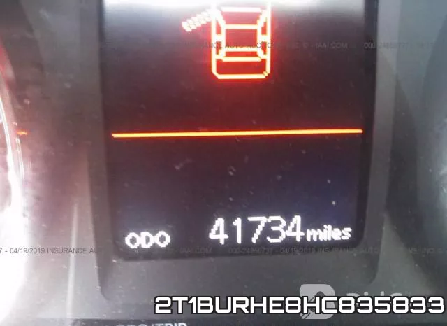 2T1BURHE8HC835833 фото 8