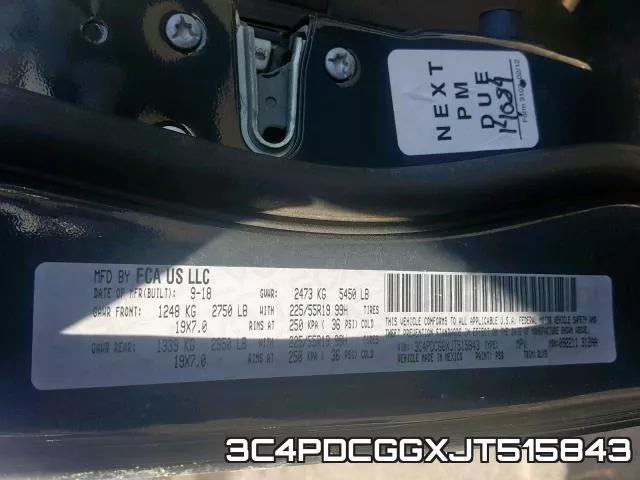 3C4PDCGGXJT515843 фото 2