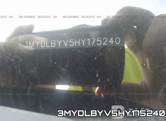 3MYDLBYV5HY175240 фото 10