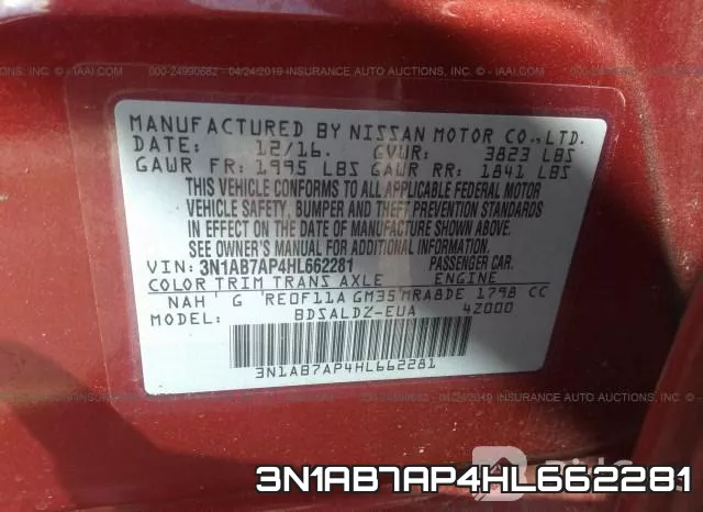 3N1AB7AP4HL662281 фото 10