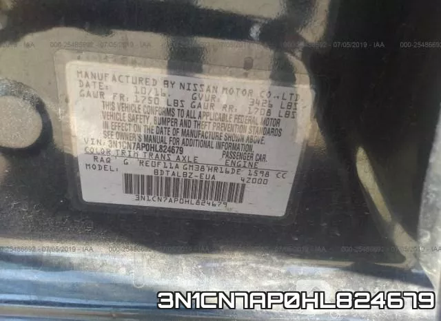 3N1CN7AP0HL824679 фото 10