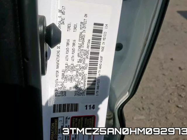 3TMCZ5AN0HM092973 фото 2