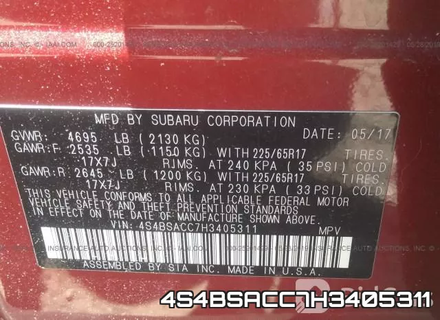4S4BSACC7H3405311 фото 10