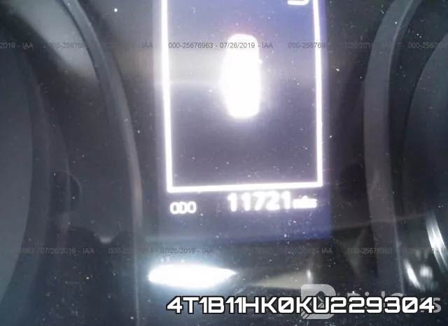 4T1B11HK0KU229304 фото 8