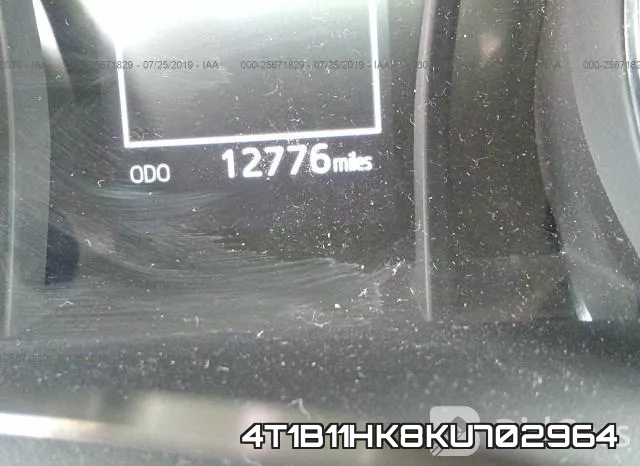 4T1B11HK8KU702964 фото 8
