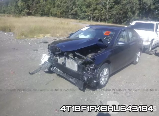 4T1BF1FK8HU643184 фото 3