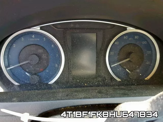4T1BF1FK8HU647834 фото 9
