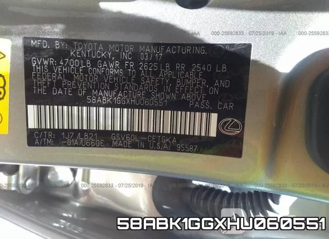 58ABK1GGXHU060551 фото 10