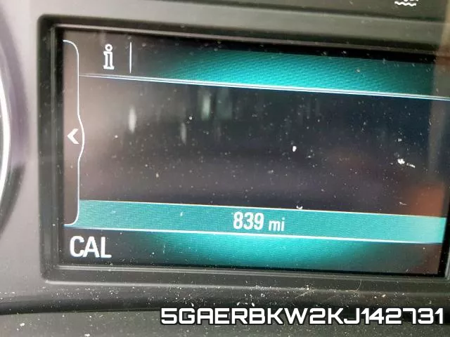 5GAERBKW2KJ142731 фото 9