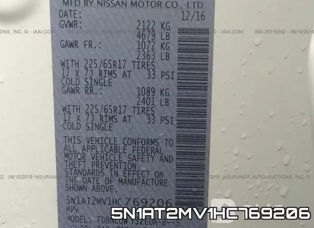 5N1AT2MV1HC769206 фото 10