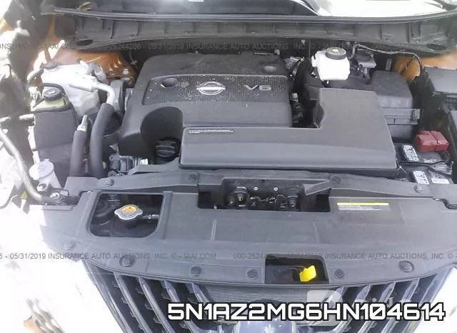 5N1AZ2MG6HN104614 фото 2