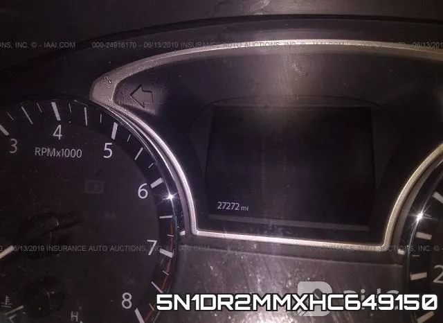 5N1DR2MMXHC649150 фото 8