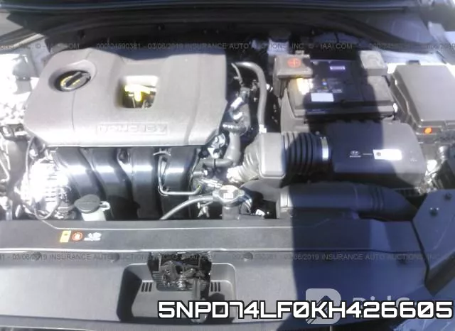 5NPD74LF0KH426605 фото 2